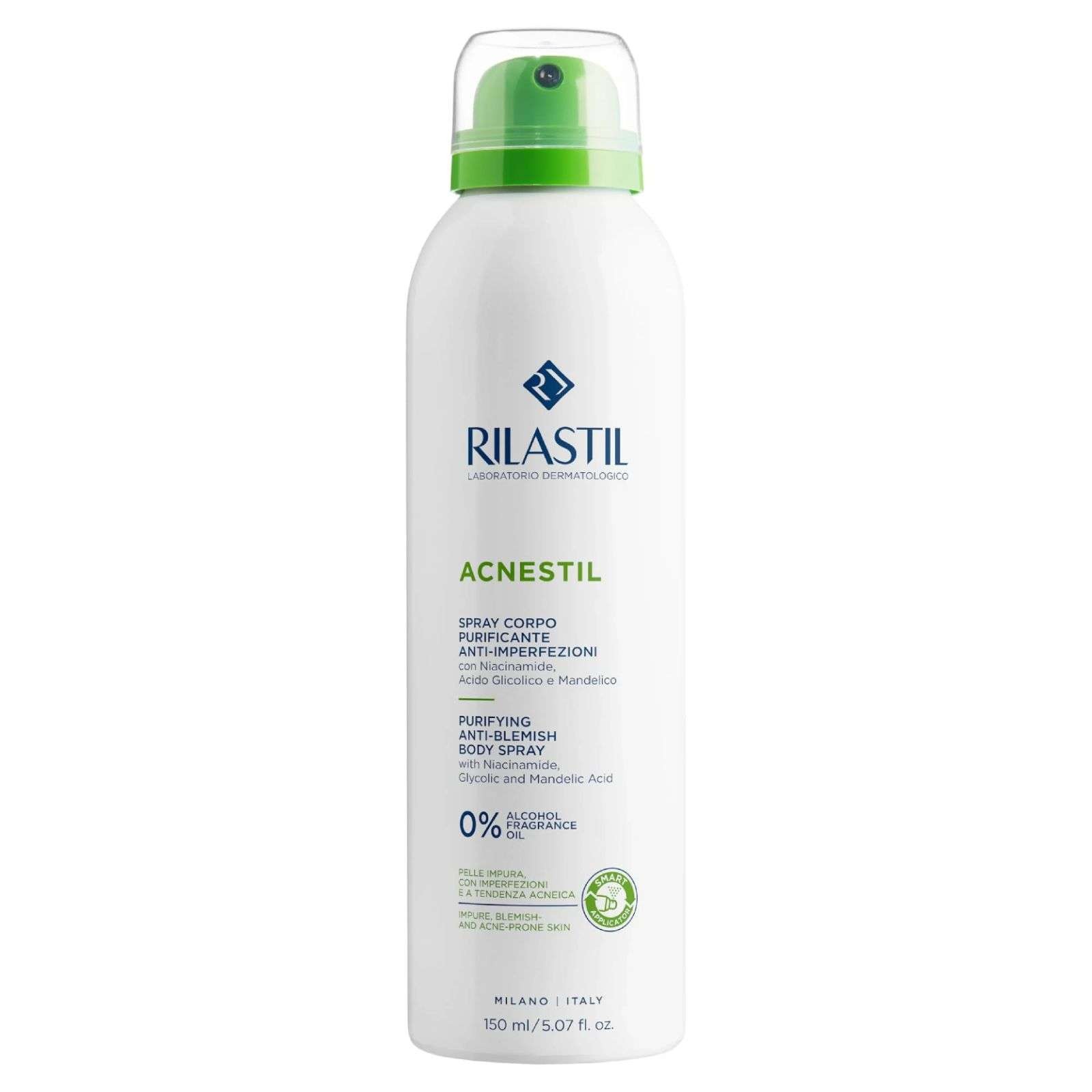Rilastil acnestil purifyng anti blemish body spray 150 ml