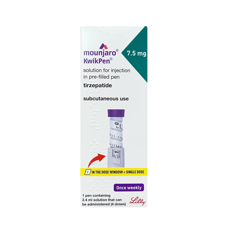 MOUNJARO 7.5MG/0.6ML KWIK PEN INJ. 4DOSE