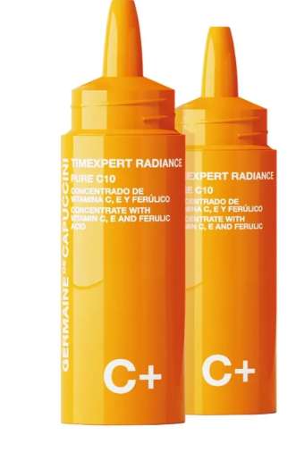 GERMAINE-TIMEXPERT RADIANCE C+ PURE C10 CONCENTRATE WITH VITAMIN C, E AND FERULIC AMPOULE(2x15ML)