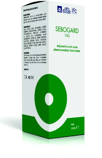 Sebogard Purifying Cleanser Gel 150 ml, Soap-Free Daily Face Cleanser for All Skin Types