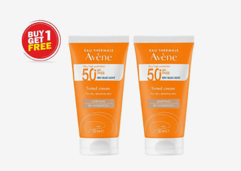 Avene SPF50+ Cream 50Ml (1+1)-Offer