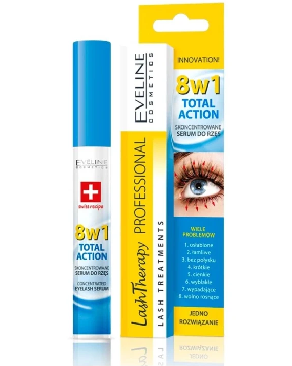 Eveline Lash Therapy 8w1 Total Action 10ML
