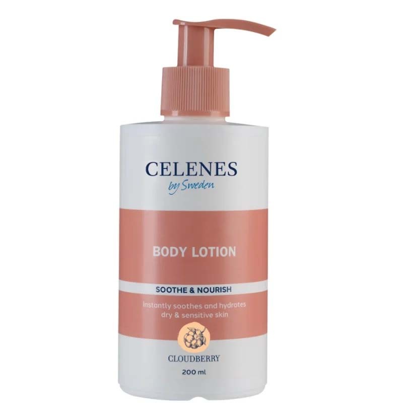 CELENES Cloudberry Body Lotion ? Unscented Dry and Sensitive Skin 200ml