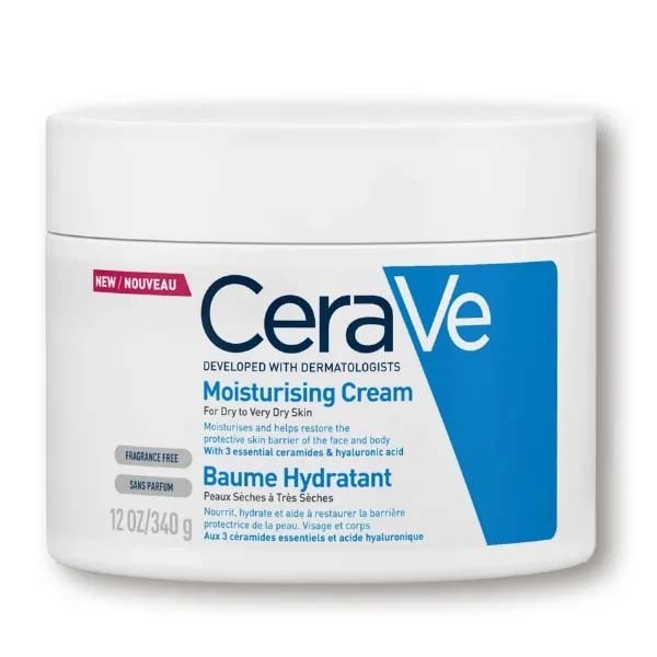 CERAVE Moisturizing Cream For Dry To Very Dry Skin 340gm