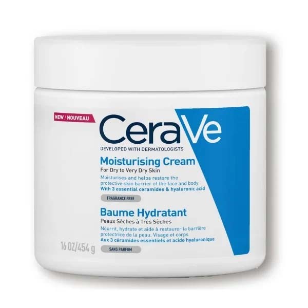 CERAVE Moisturizing Cream For Dry To Very Dry Skin 454gm