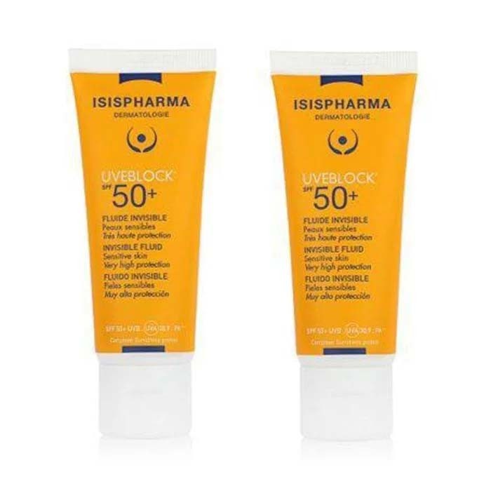 ISIS PHARMA Uveblock Invisible Fluid Very High Protection spf50 - 40ml Buy 1 Get 1 free