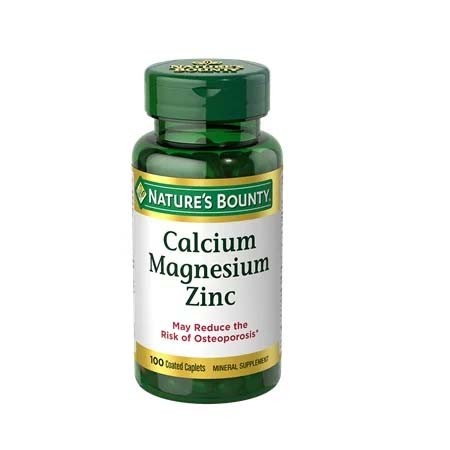 NATURES BOUNTY Cal Mag Zinc - 100 Tablets