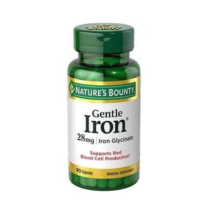 NATURES BOUNTY Gentle Iron 28mg - 90 Softgels