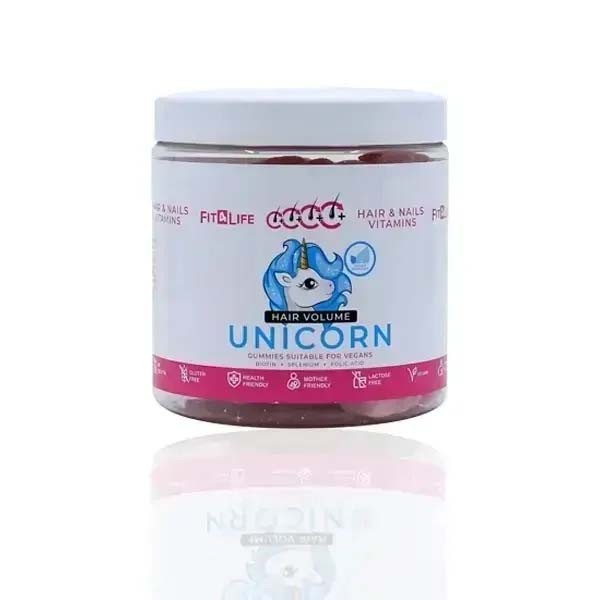 FIT 4 LIFE Hair Volume Unicorn 300g - 60pcs