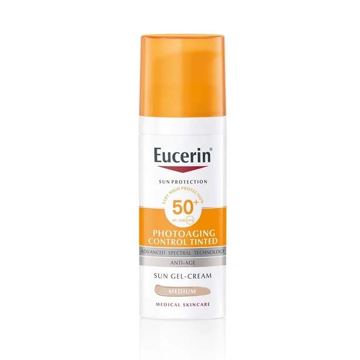 EUCERIN Photoaging Control Tinted Sun Gel Cream Medium spf50 - 50ml