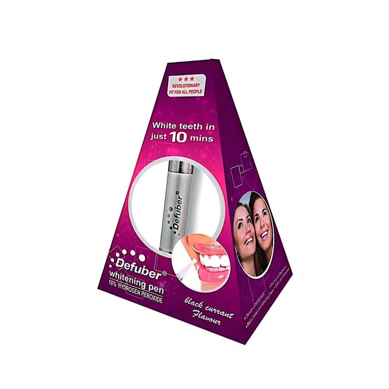 DEFUBER Teeth Whitening Pen - 10% HP - Black Currant Flavour