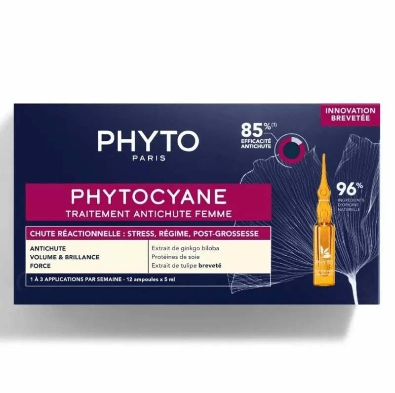 PHYTO Phytocyane Reactional Hair Loss12amp x5ml