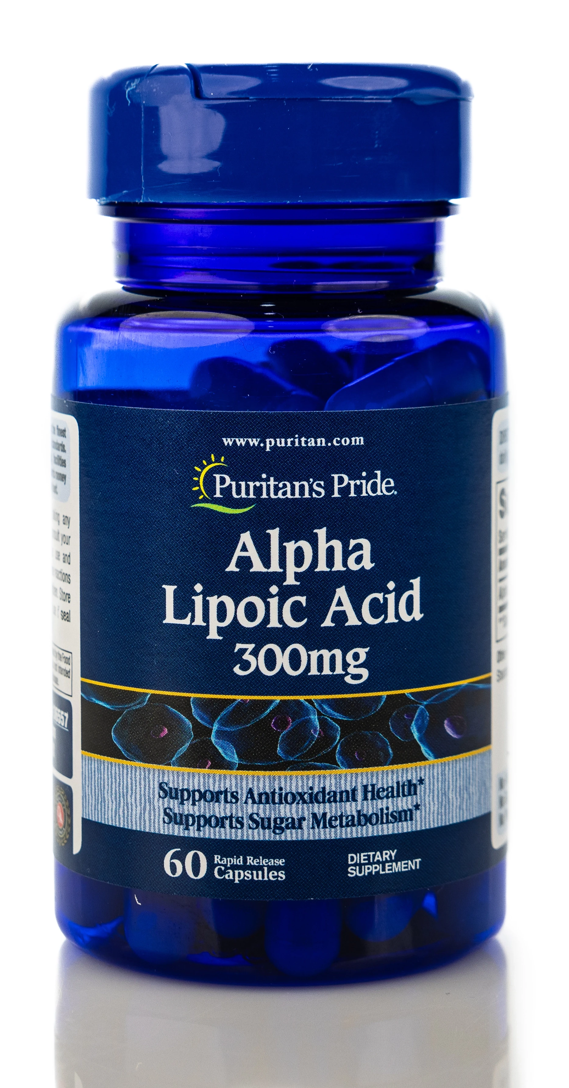 Puritan's Pride Alpha Lipoic Acid 300Mg 60 Capsule