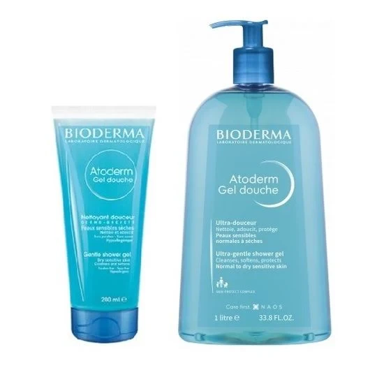 BIODERMA ATODERM GEL DOUCHE (1 LTR+200ML)-OFFER