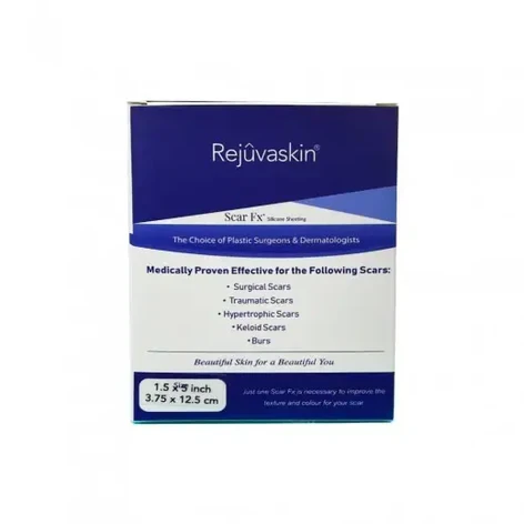 SCAR FX (REJUVASKIN) SILICONE SHEETING 1.5 X 5 INCH