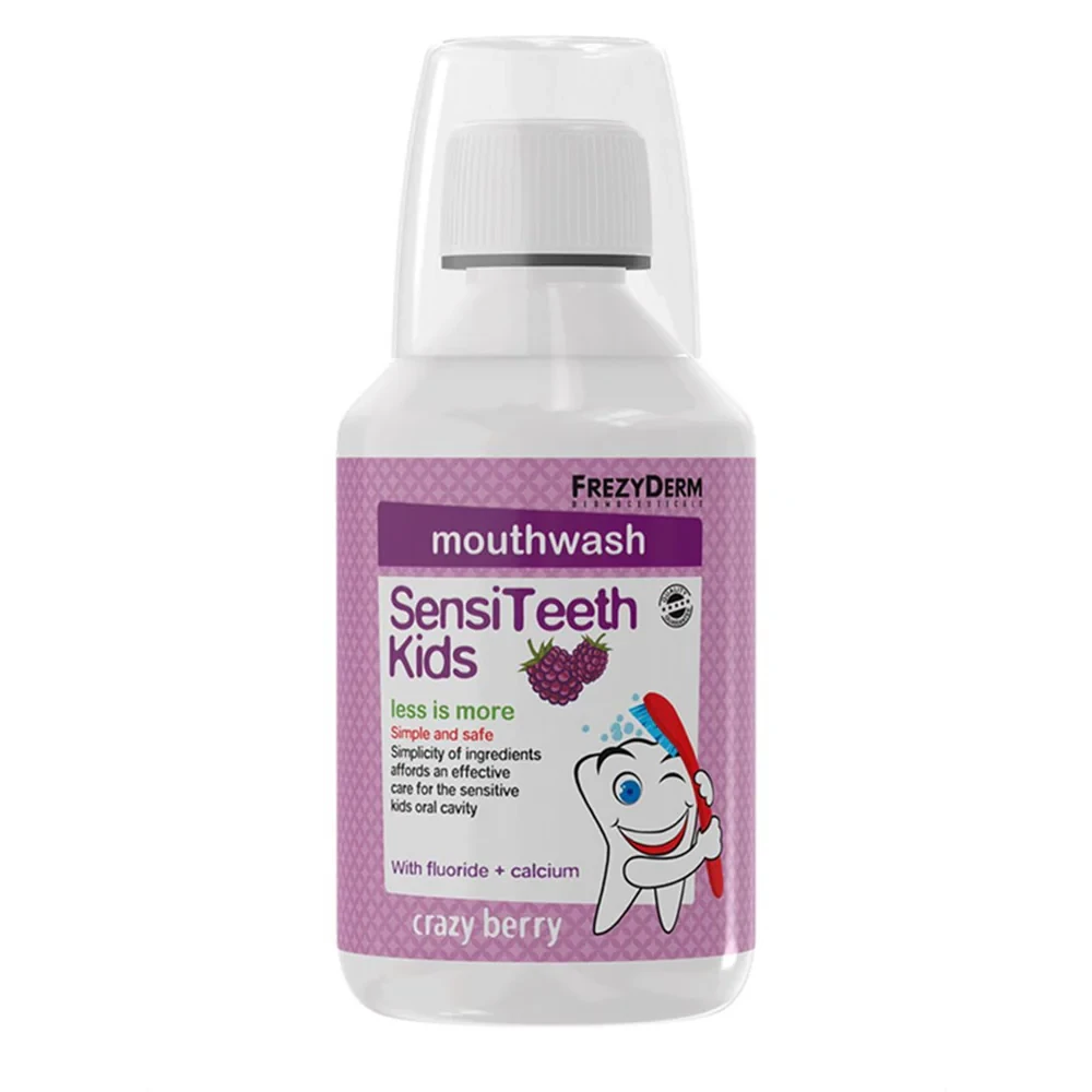 FREZYDERM SENSITEETH KIDS M/W 250ML