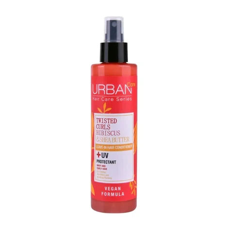 Urban Twisted Curls Hibiscus & Shea Leave-in Hair Cond 200ml