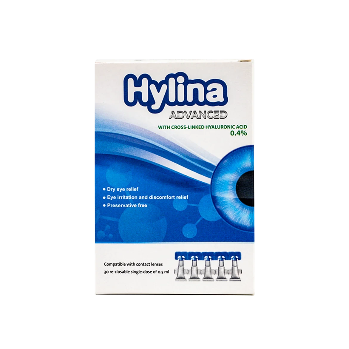 Hylina Advanced Hyaluronic Acid 0.4% 0.5ml X 30 pcs