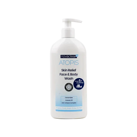 Novaclear Atopis Skin Relief Face & Body Wash 500ml