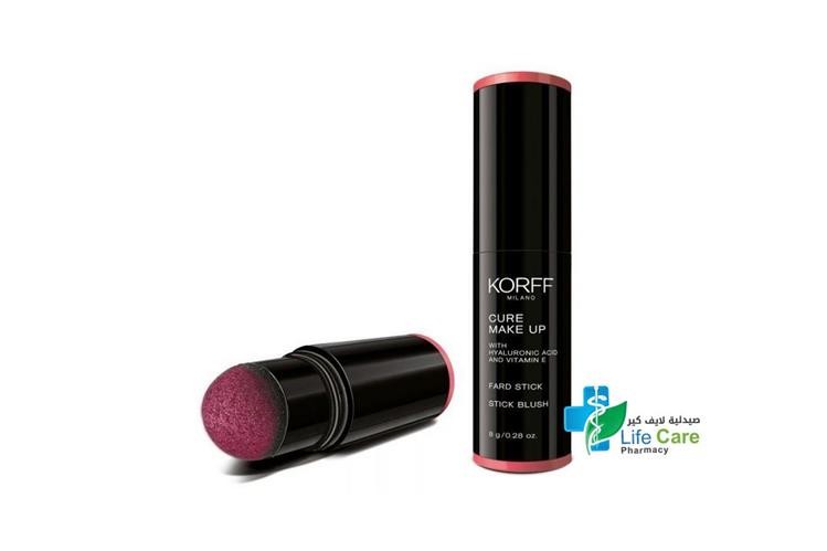 KORFF CURE MAKE UP STICK BLUSH 02 8 GM