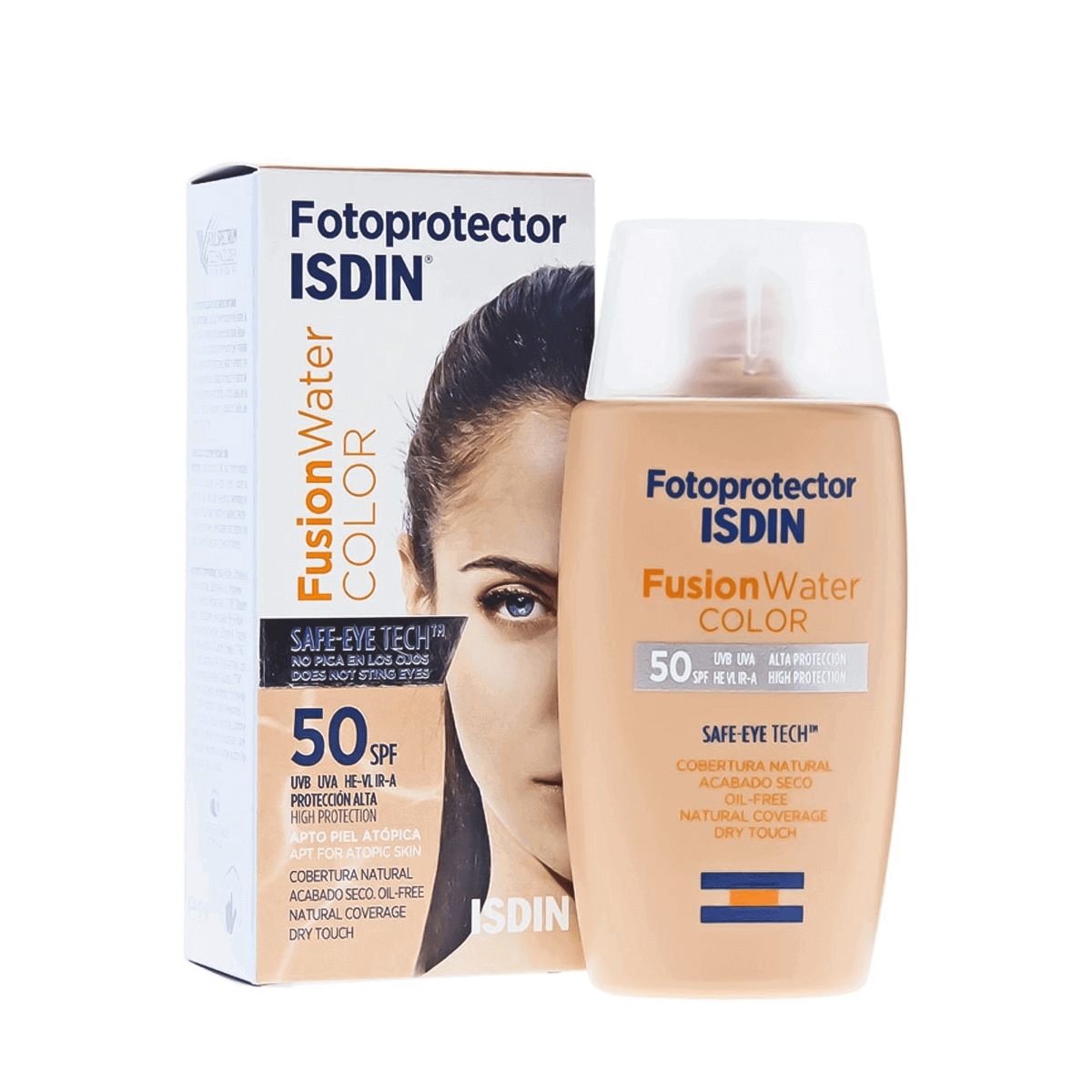 ISDIN FOTOPROTECTOR FUSION WATER COLOR| Tinted ultralight daily sunscreen