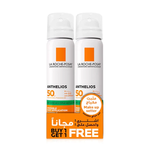 Laroche Anthelios Anti Shine Spray 75Ml 1+1Offer