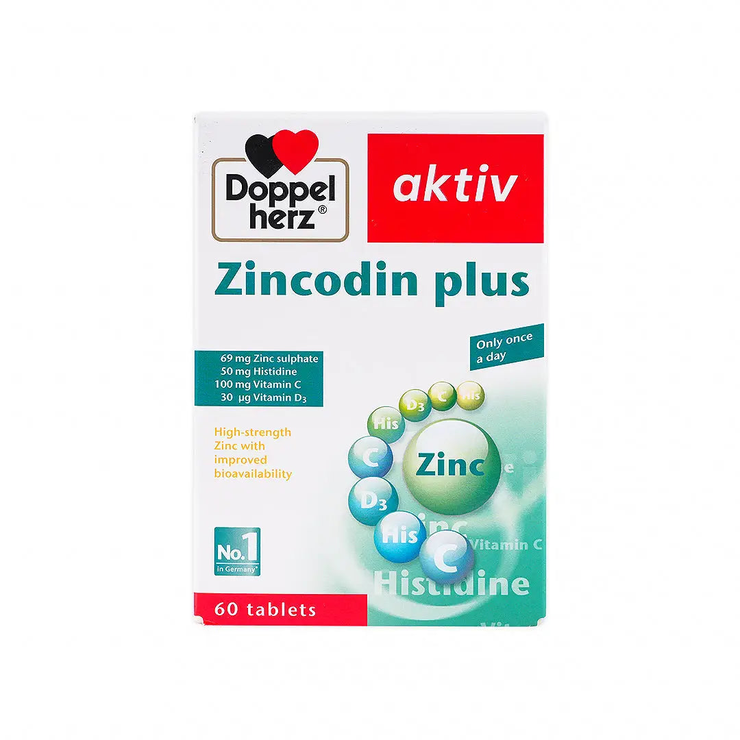 DOPPEL HERZ ZINCODIN PLUS 60TAB