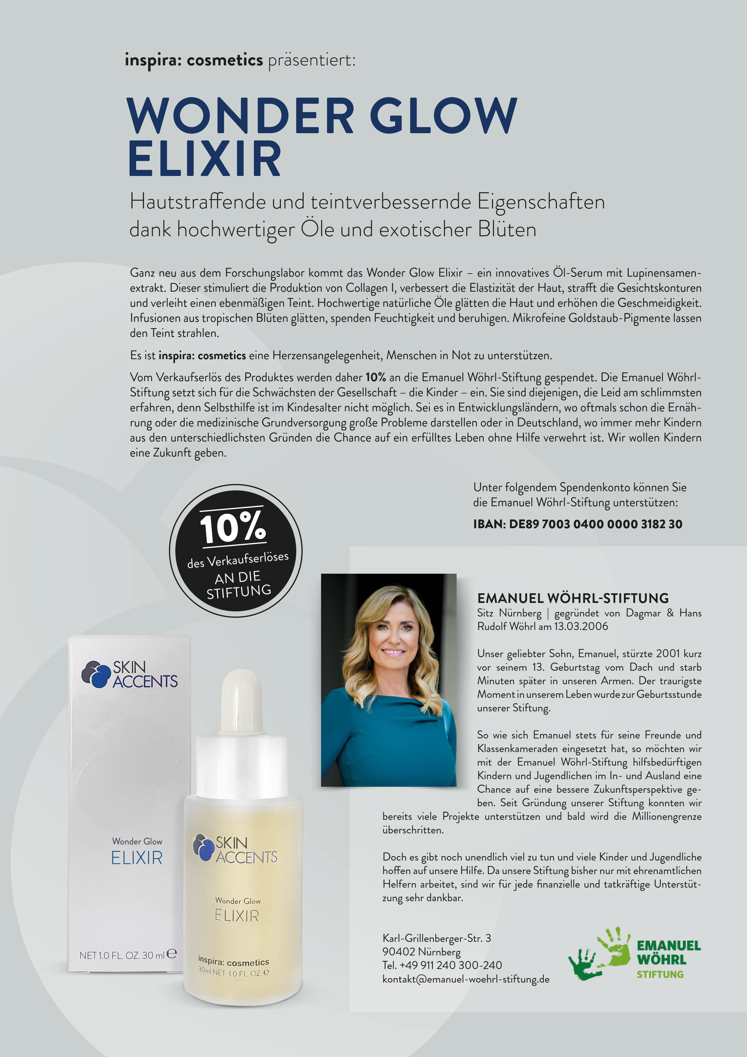 INSPIRAMED WONDER GLOW ELIXIR 30ML