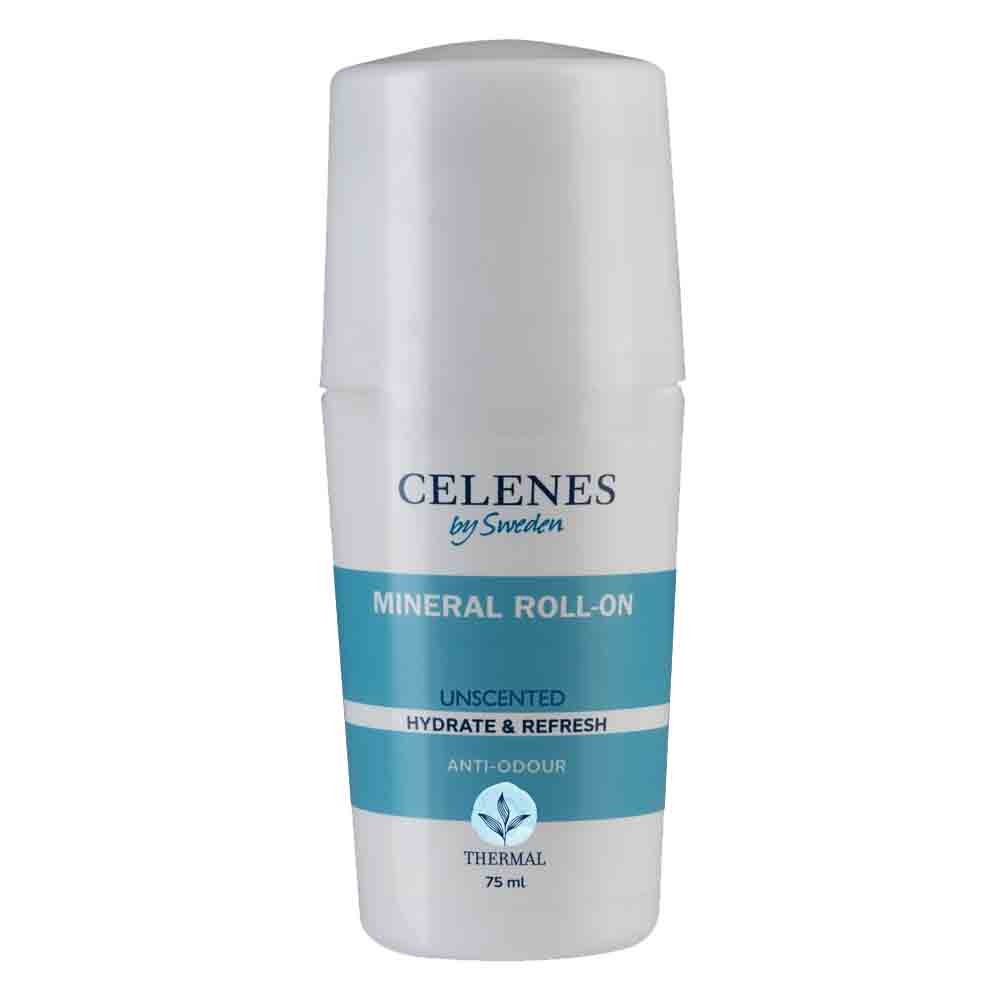 CELENES 75 ML MINERAL ROLL ON UNSCENTED