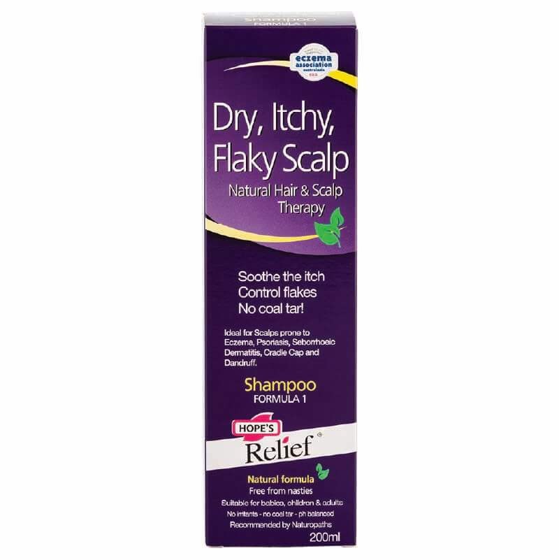 HOPES RELIEF ITCHY FLAKY SCALP SHAMPOO FORMULA 1     200 ML