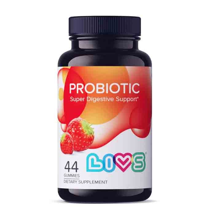 Livs Probiotic Strawberry Flavor 44 Gummies