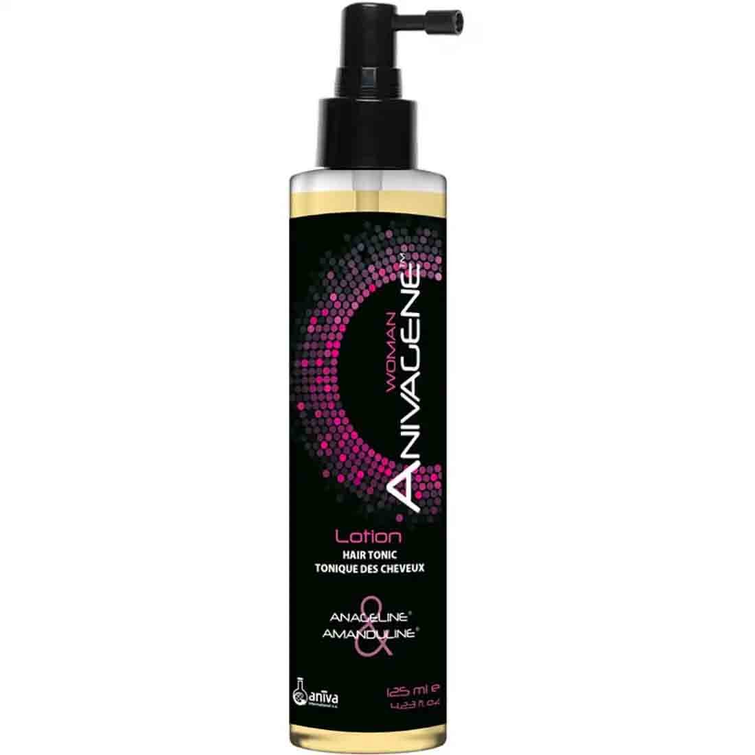 ANIVAGENE LOTION HAIR TONIC WOMAN Box of bottle 125 ml in spray form