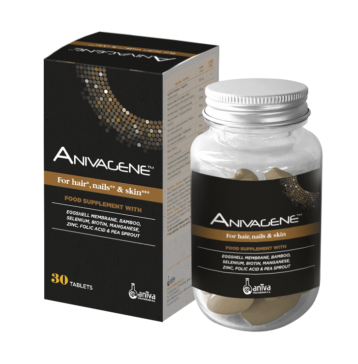 ANIVAGENE hair nail and skin tablet