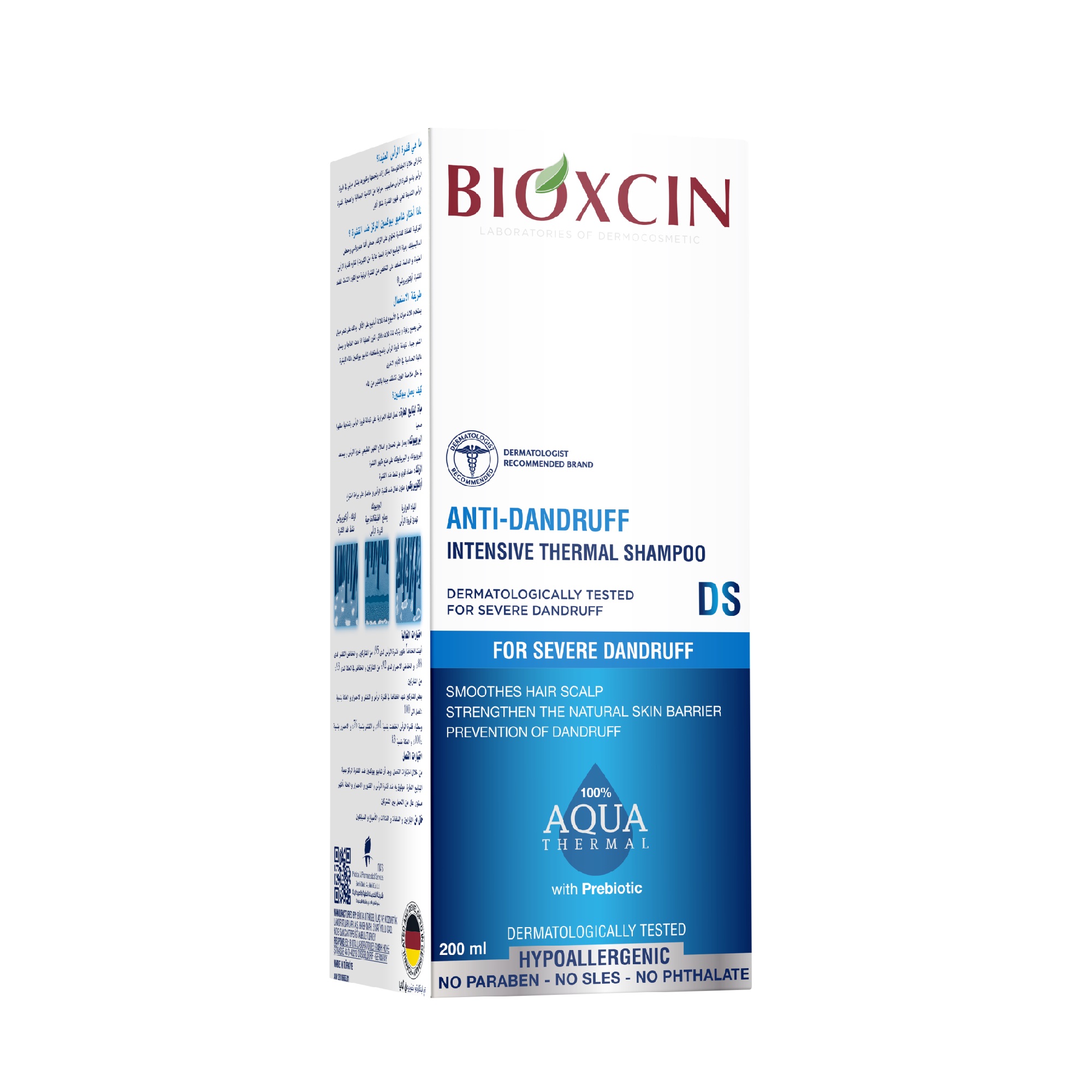 BIOXCIN ANTI DANDRUFF DS INTENSIVE THERMAL SHAMPOO FOR SEVERE DANDRUFF 200ML