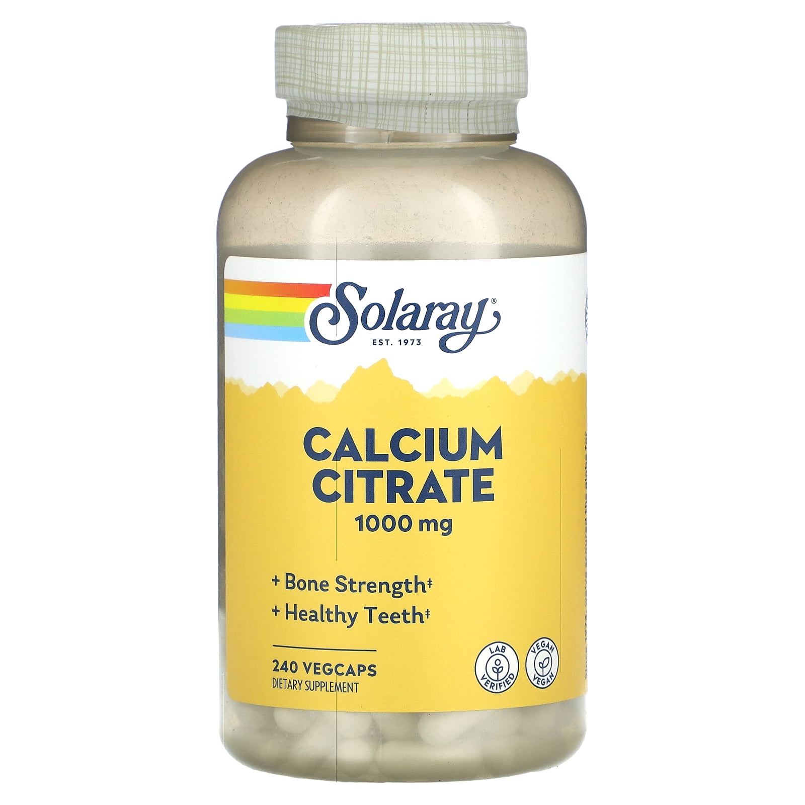 Solaray calcium citrate