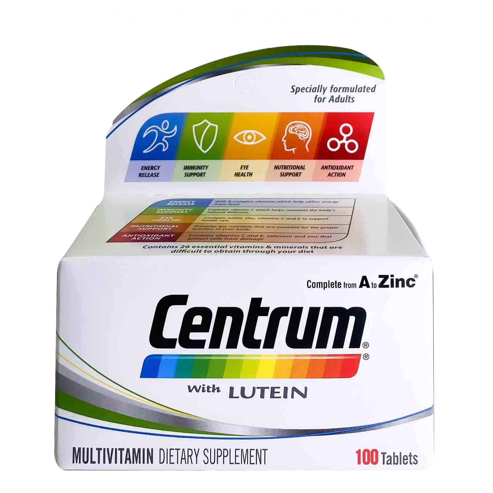 Centrum Lutein 100 Tablet