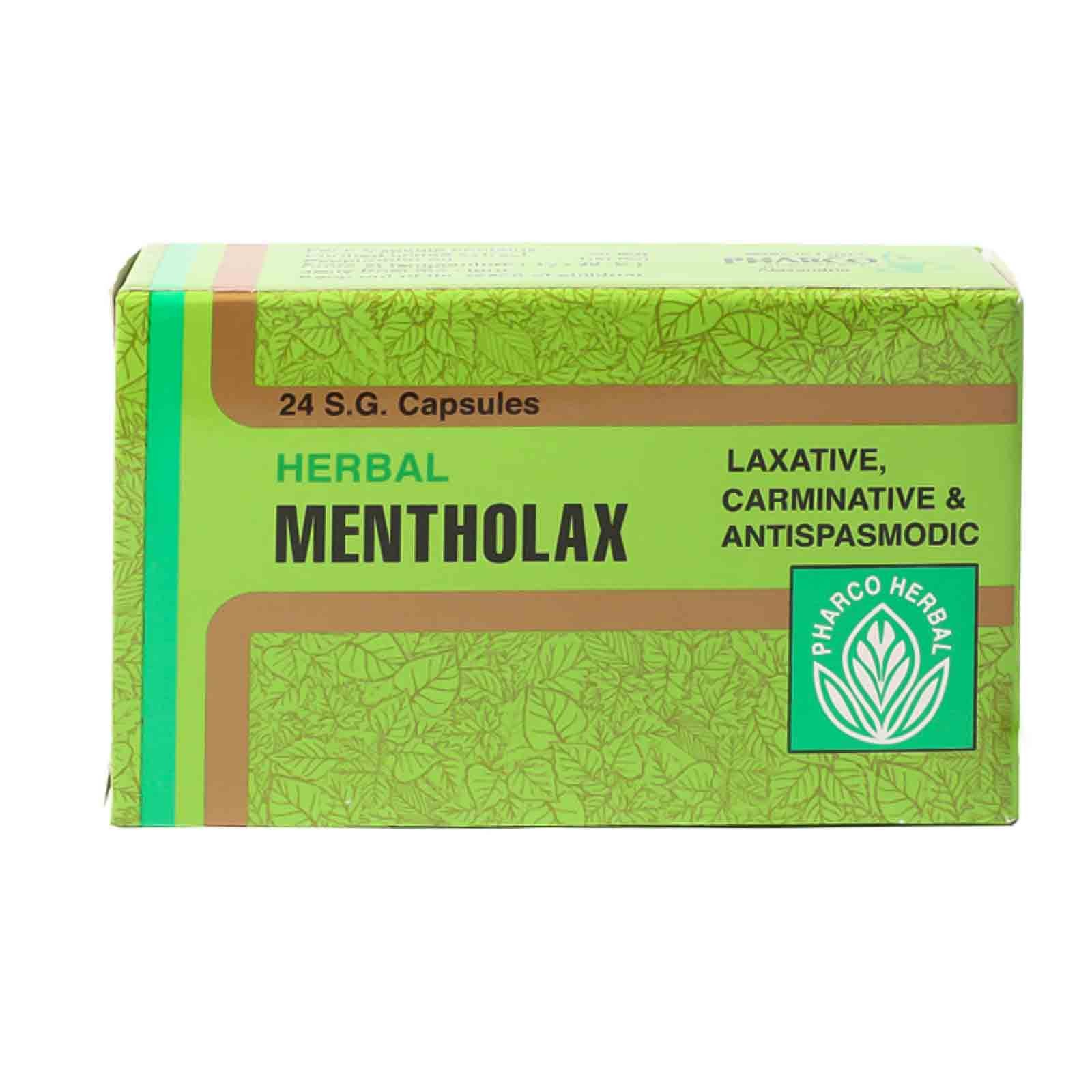 Mentholax Caps 24'S Herbal