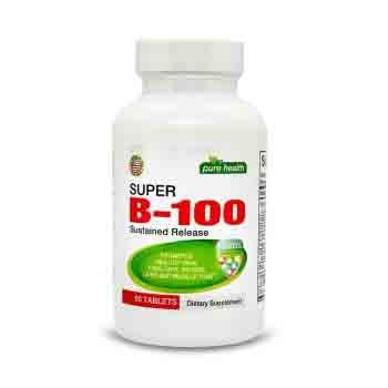 Pure Health Super B 100 Tablets 60's