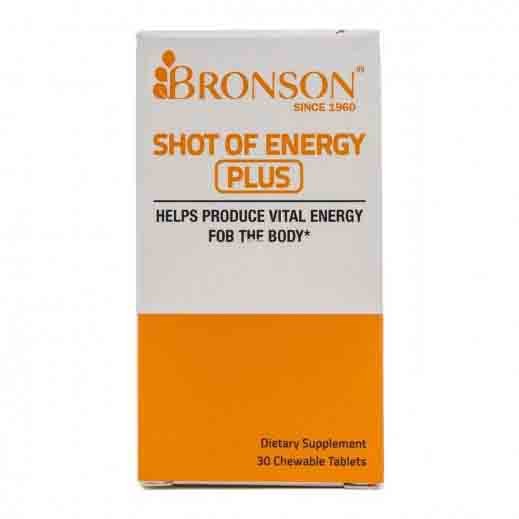 Bronson Shot Of Energy 30 Chewable Tablet
