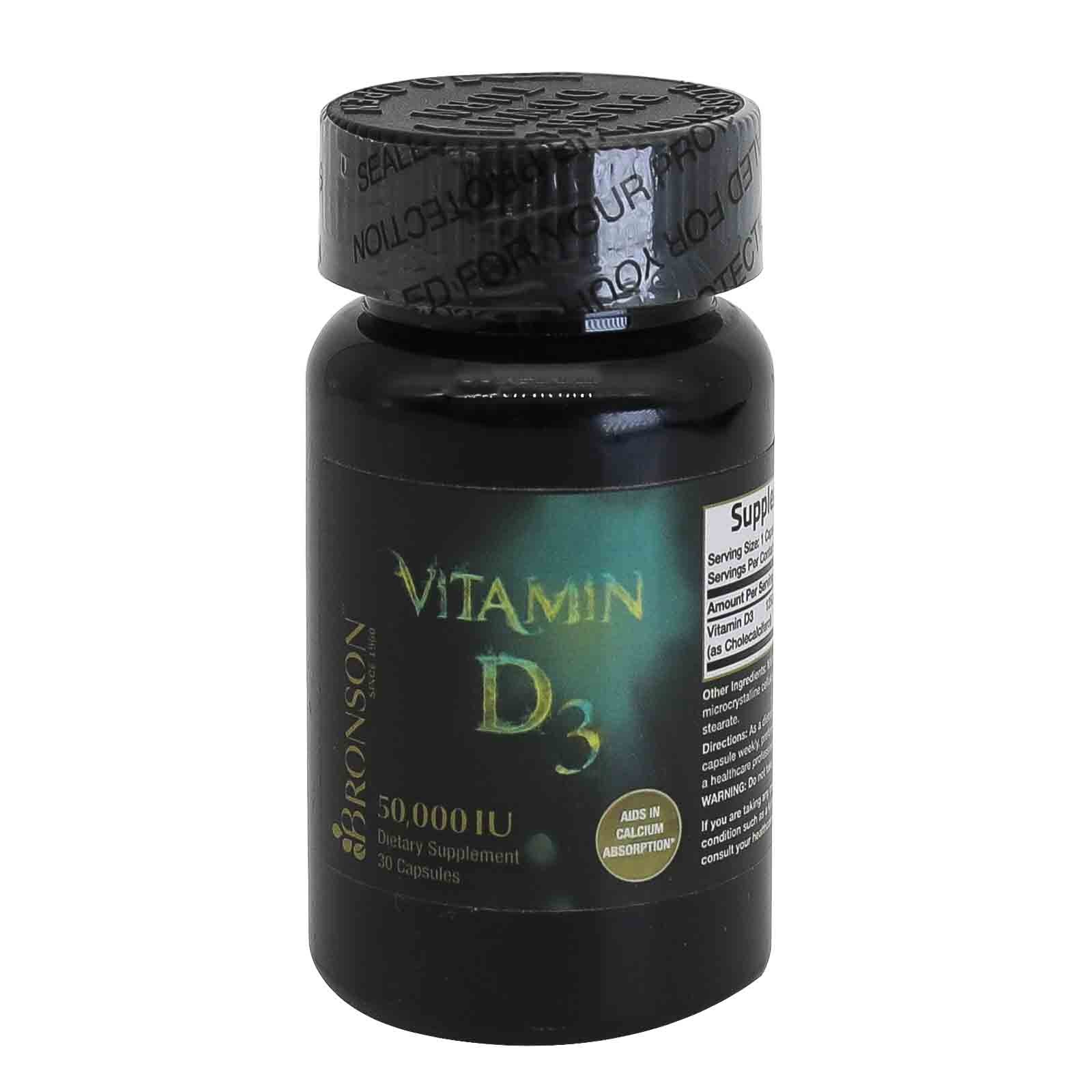 Bronson Vit D3 50000 Iu 30 Capsule