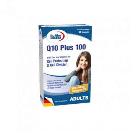 Eurho Vital Q10 Plus 100 Mg 60 Capsule