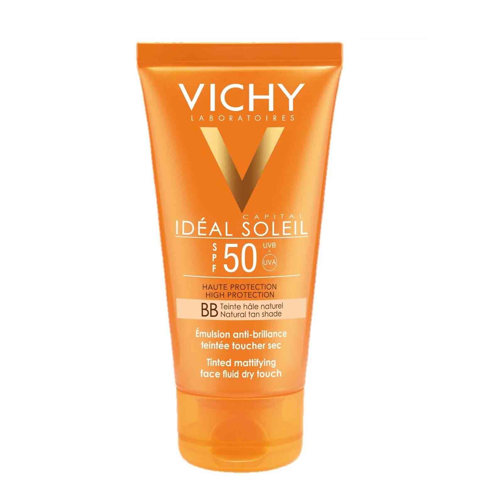 Vichy Ideal Soleil SPF 50 BB Tinted Dry Touch Face Fluid 50 mL 81252