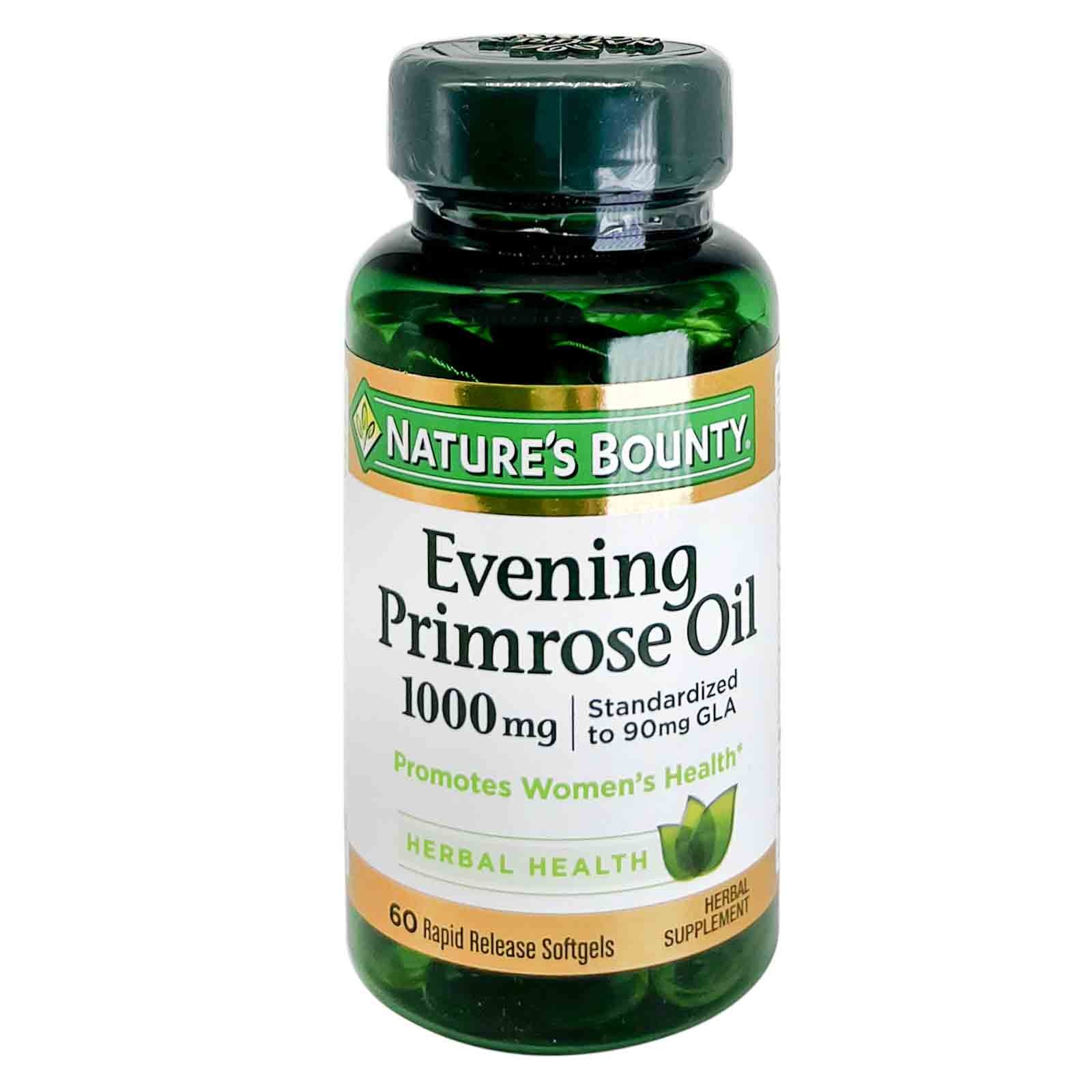 Natures Bounty Evening Primrose Oil 1000mg Softgels 60'S