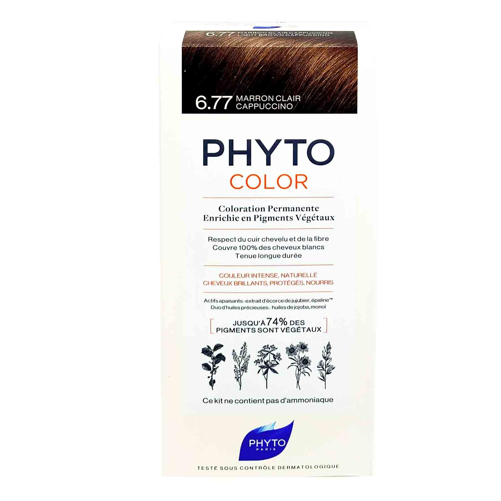 Phyto Color 6.77 Light Brown Cappucino