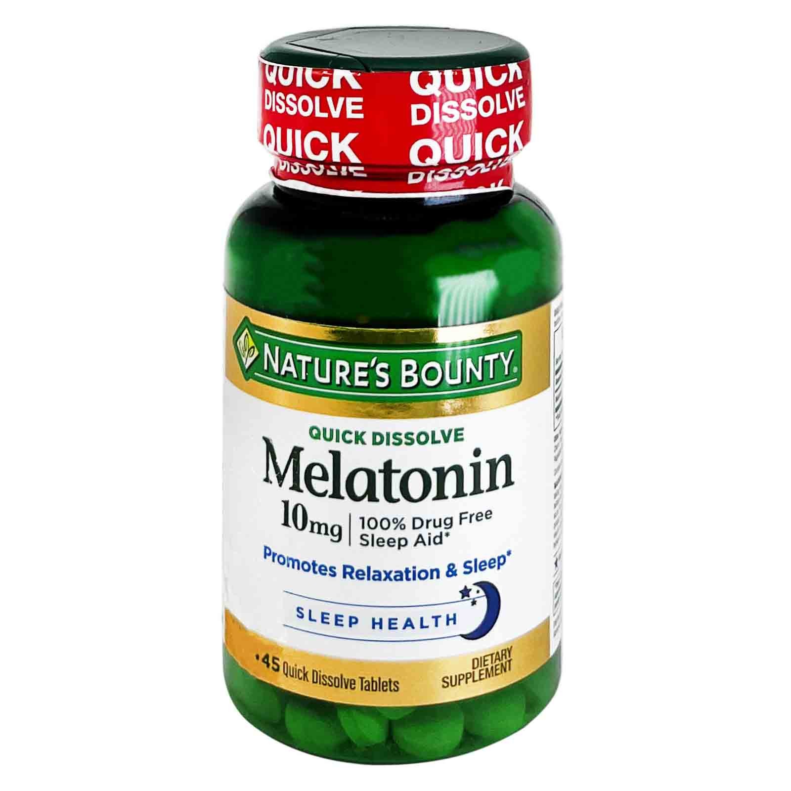 Nature'S Bounty Melatonin 10 Mg 45 Tablet