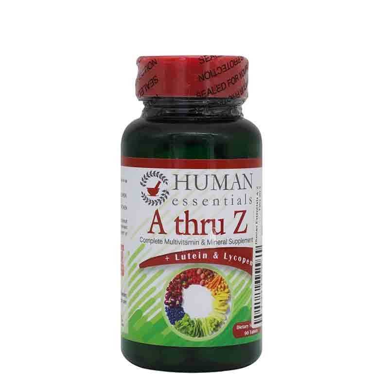 Human Essentials A Thru Z Multivitamins And Minerals 90 Tablet