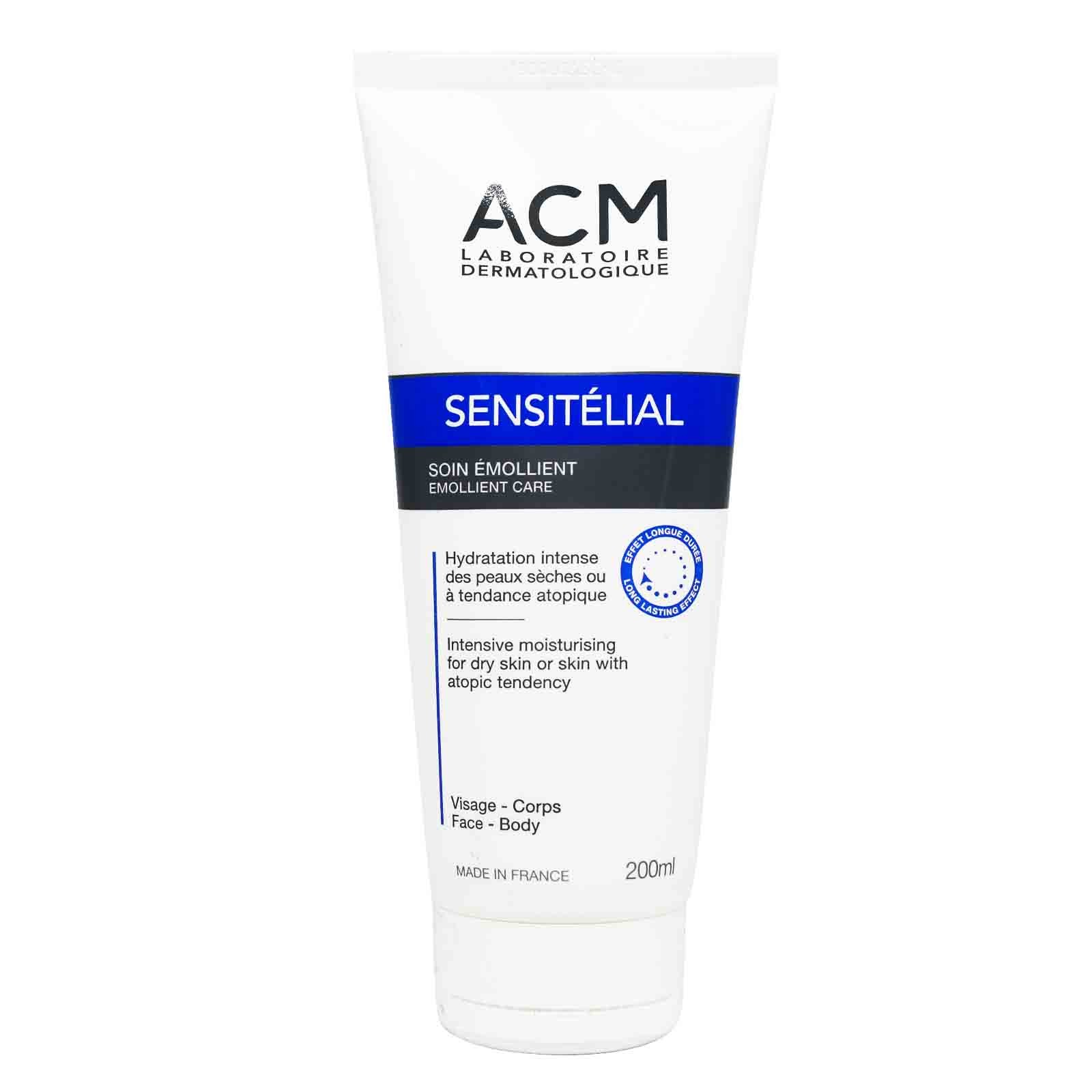 Acm Sensitelial Emollient Care 200 Ml