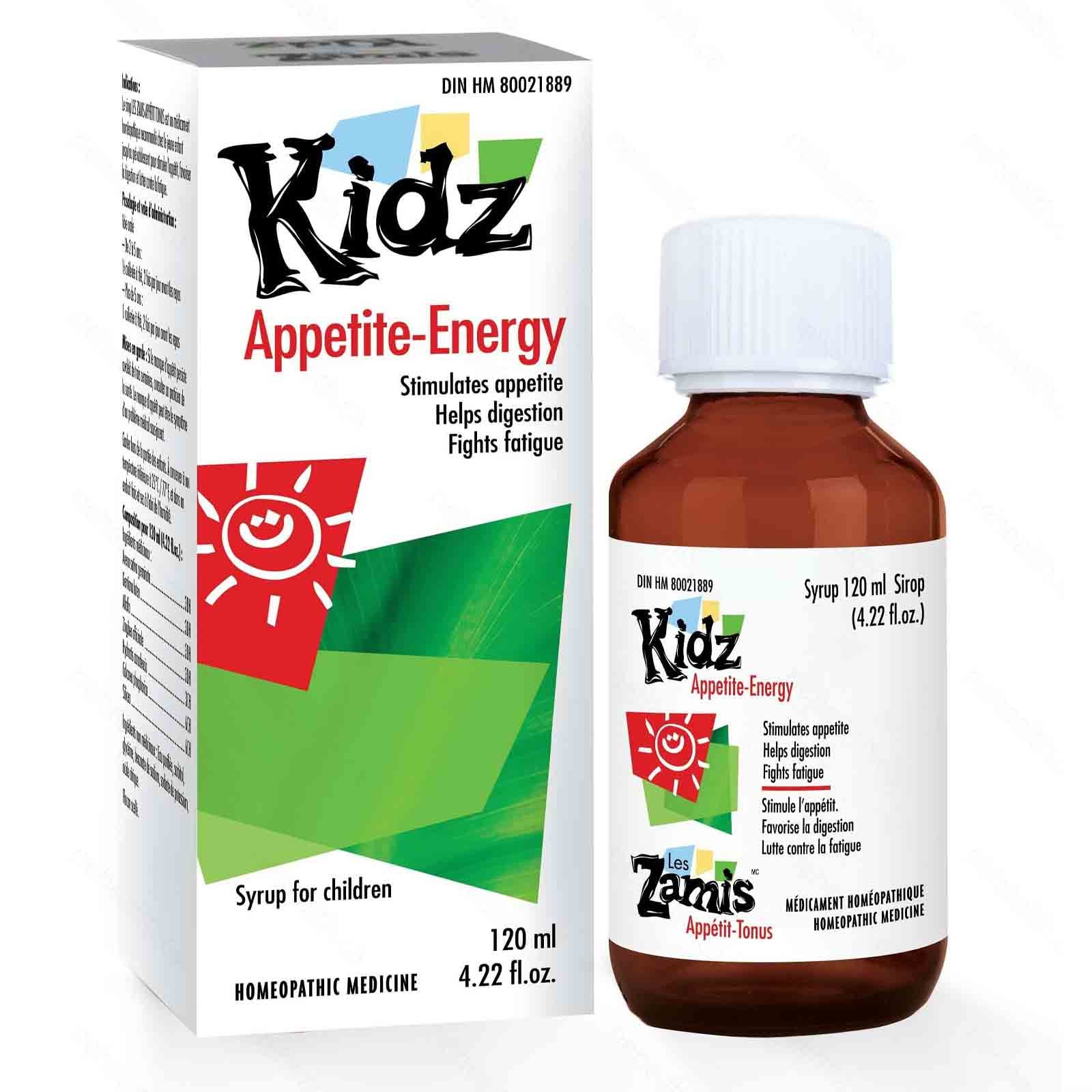Kidz Appetite Enery Syrup 120 Ml