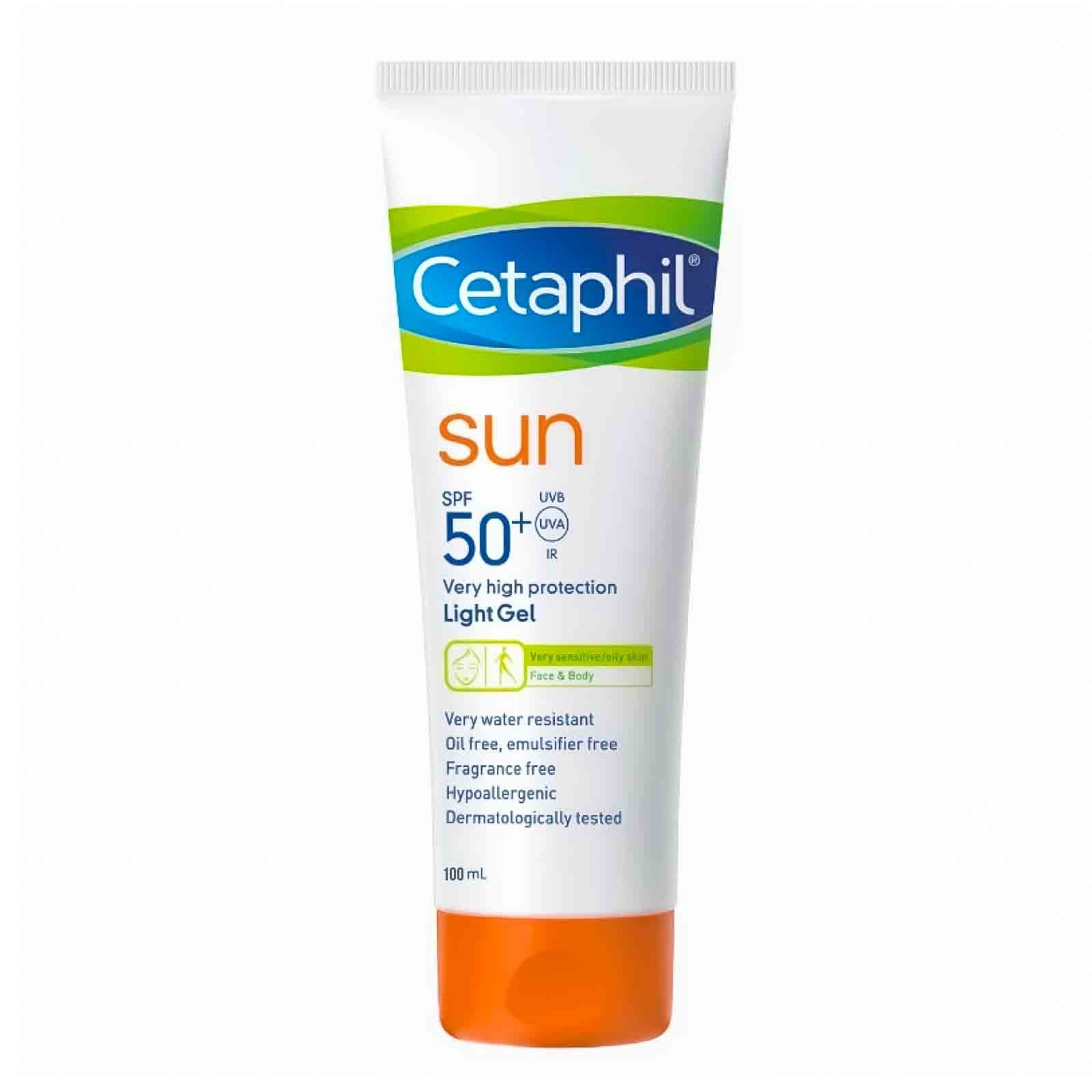 Cetaphil Sun Light SPF 50+ gel Very High Oily 100 ml 79363