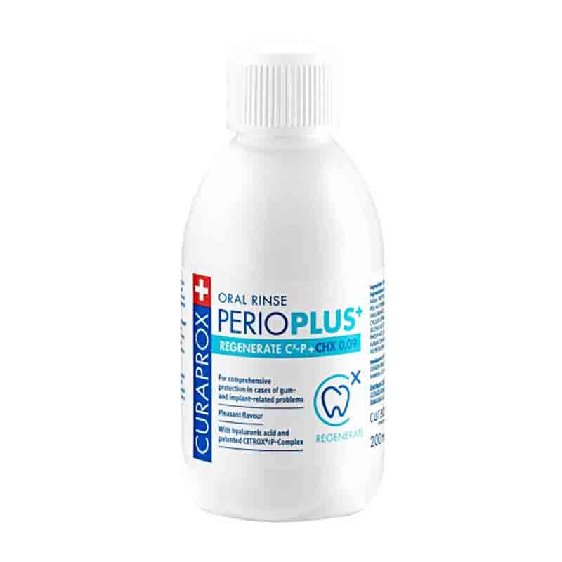 Curaprox Perioplus Regenerat [Chlorohexedine 0.09%] Mouth Wash 200 Ml